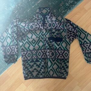 Patagonia Synchilla Snap T Pullover AZTEC (Mens) Style Montana Siete Fall 2014